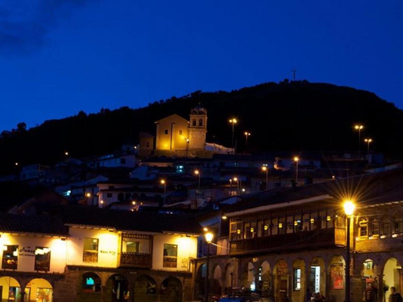 Abendstimmung in Cusco