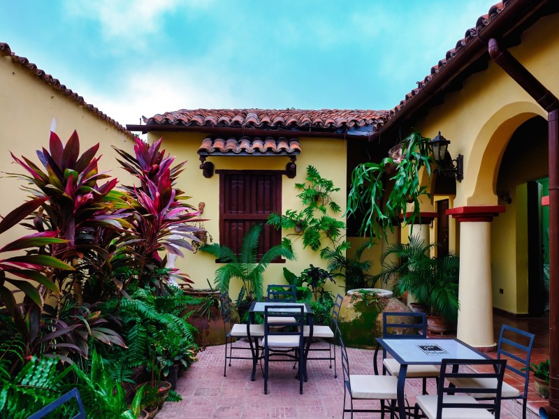 Hostal San Rafael - Patio