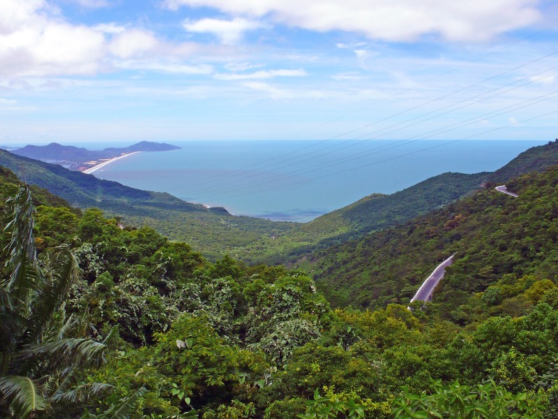 Überfahrt über den Wolkenpass in Vietnam