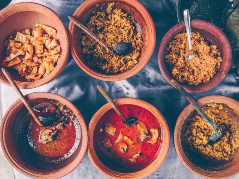 Déjeuner traditionnel sri-lankais