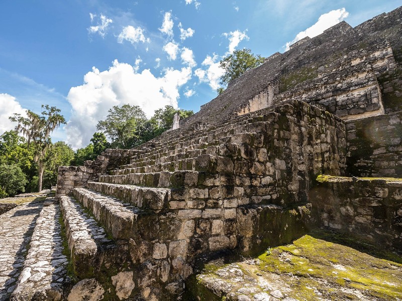 Calakmul - Maya Pyramide