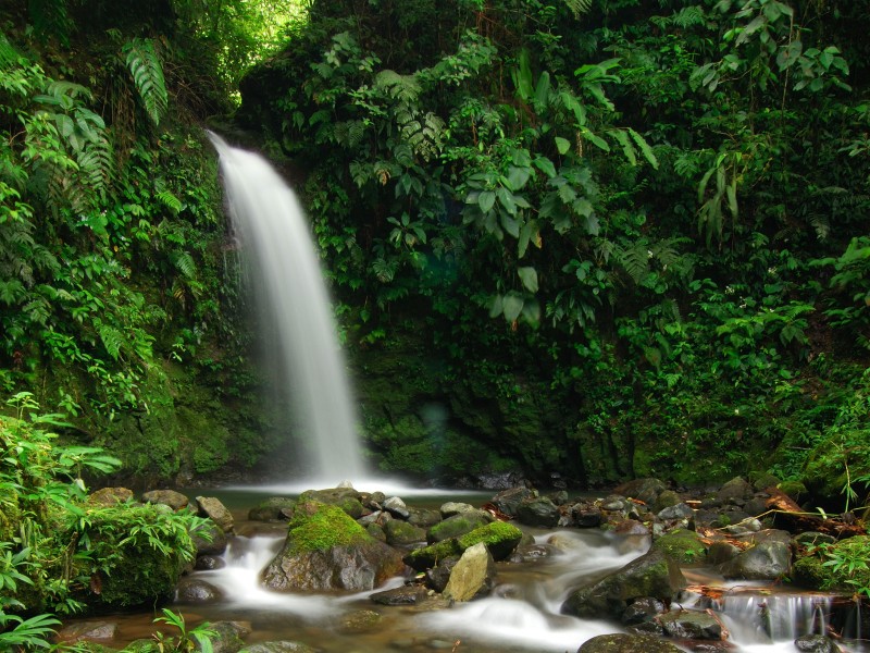 El Valle de Antón - Wasserfall