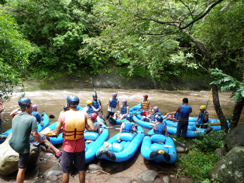 Cañon de la Vieja River Rafting
