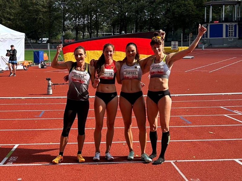 Erfolgreiches DLV Team der Frauen