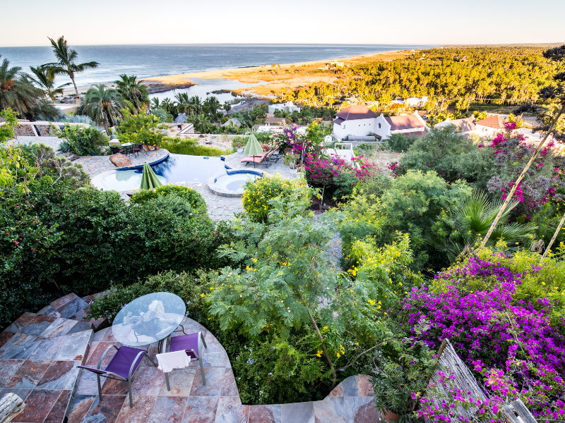 Los Colibris - Terrasse