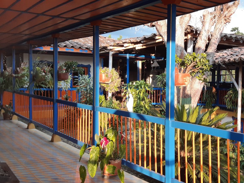 El Bosque del Samán - Balkon