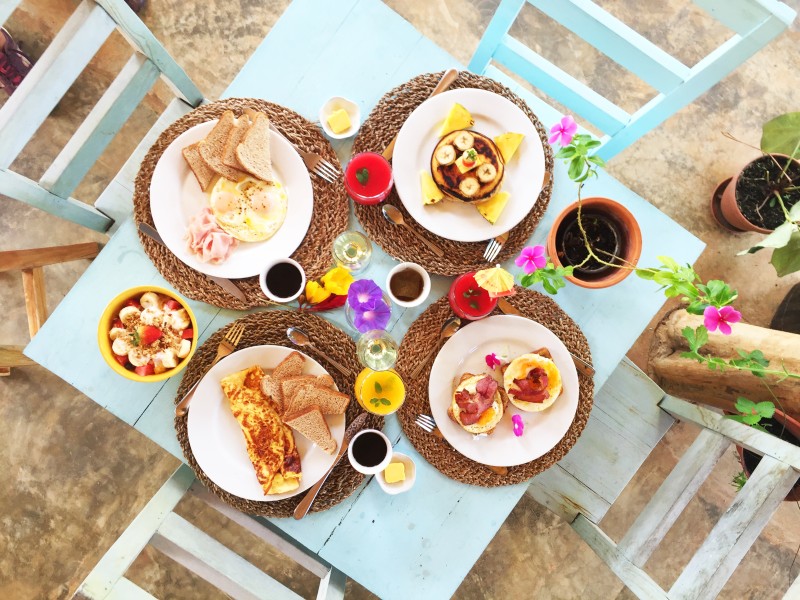 Villa Coco -Frühstück