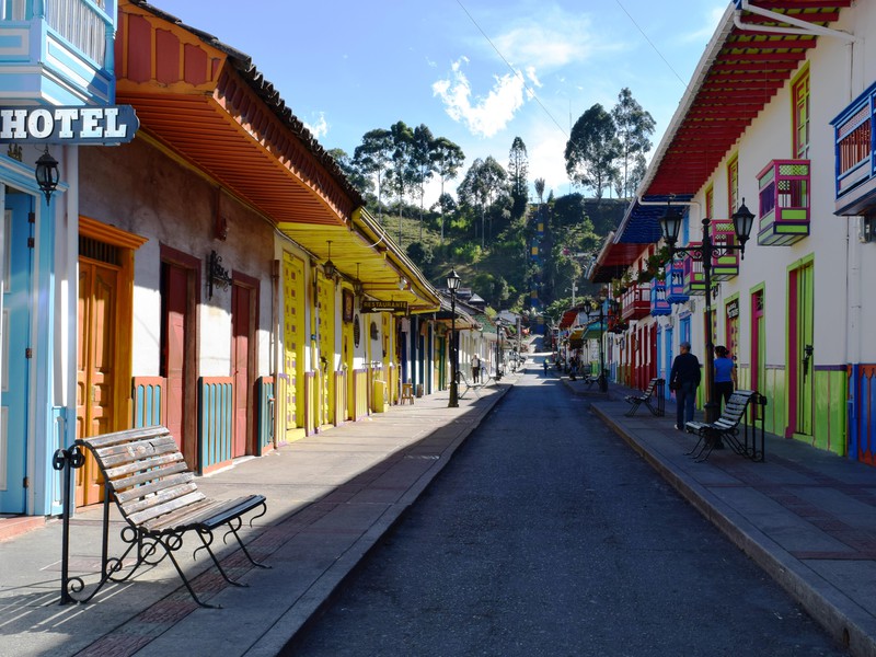 Kaffeezone in Kolumbien