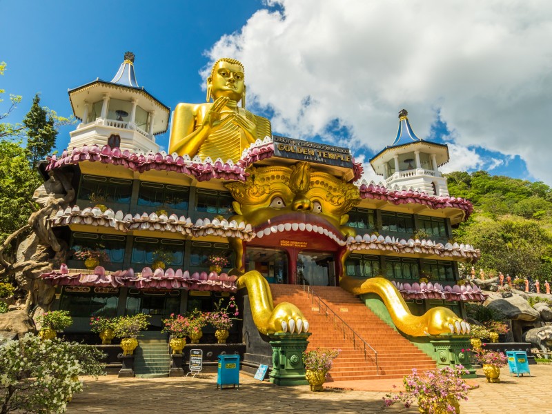 Sri Lanka - Dambulla - Gouden tempel