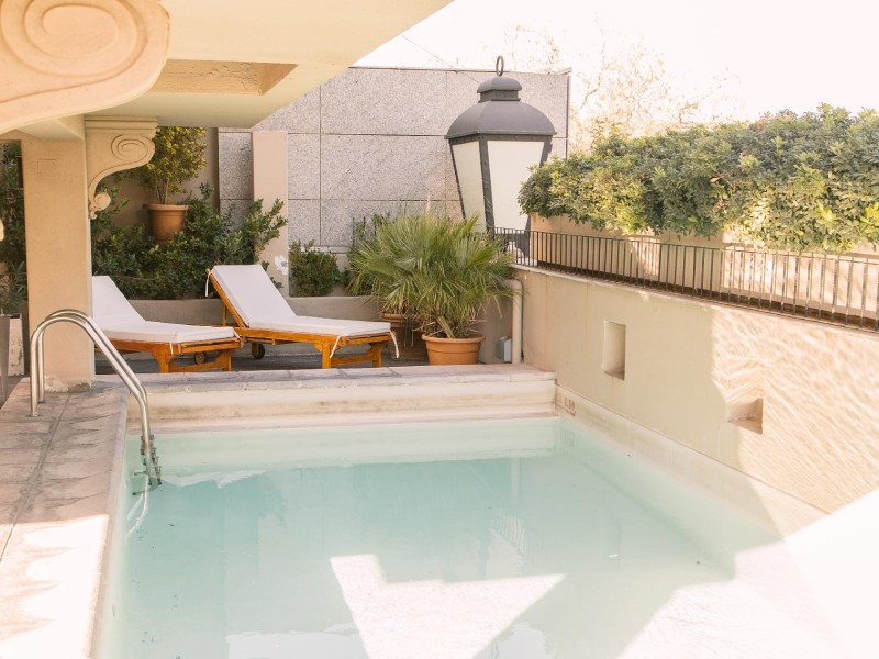 Huentala - Pool auf Dachterrasse