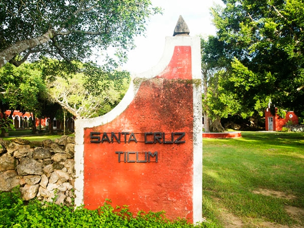 Hacienda Ticum - Hoteleingang