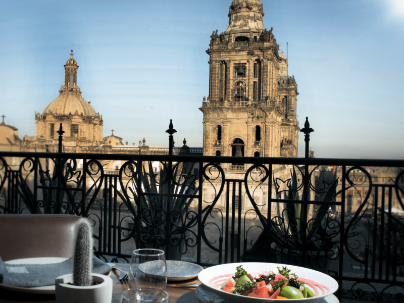 Historico Central - Restaurantterrasse