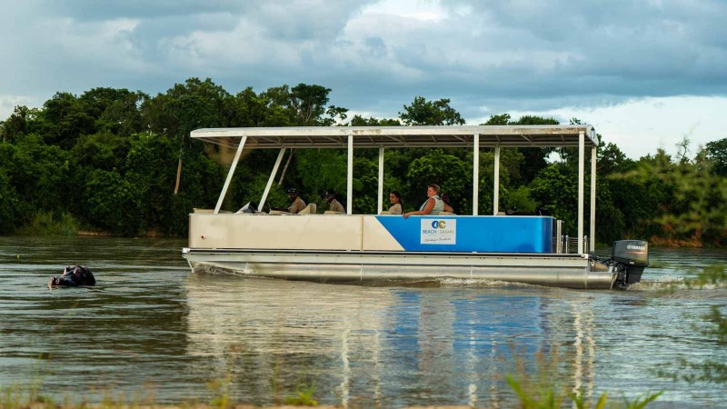 Boat Safari on Rufiji River