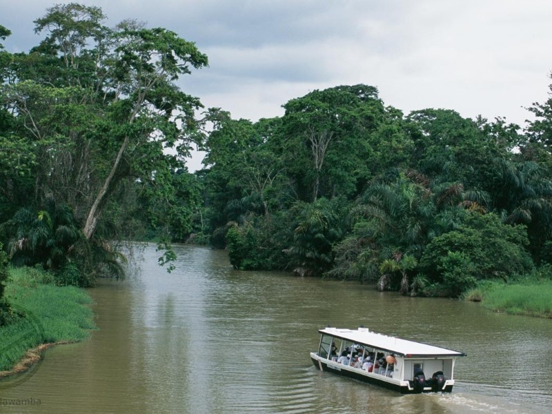 Mawamba Lodge - Bootsfahrt Kanal