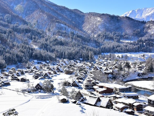 World Heritage Sites Shirakawago and Gok