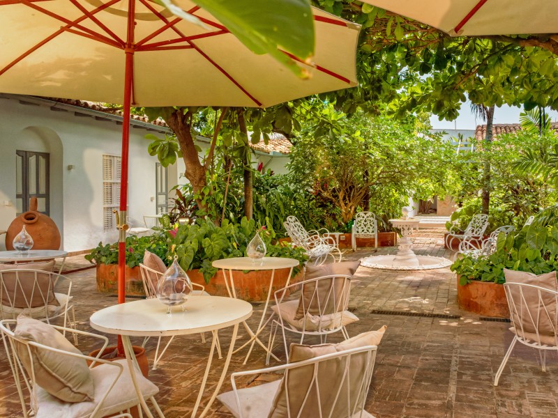 Mansion Alameda - Bistro El Patio