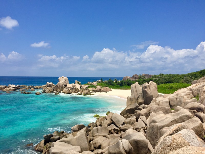 Anse Marron auf La Digue