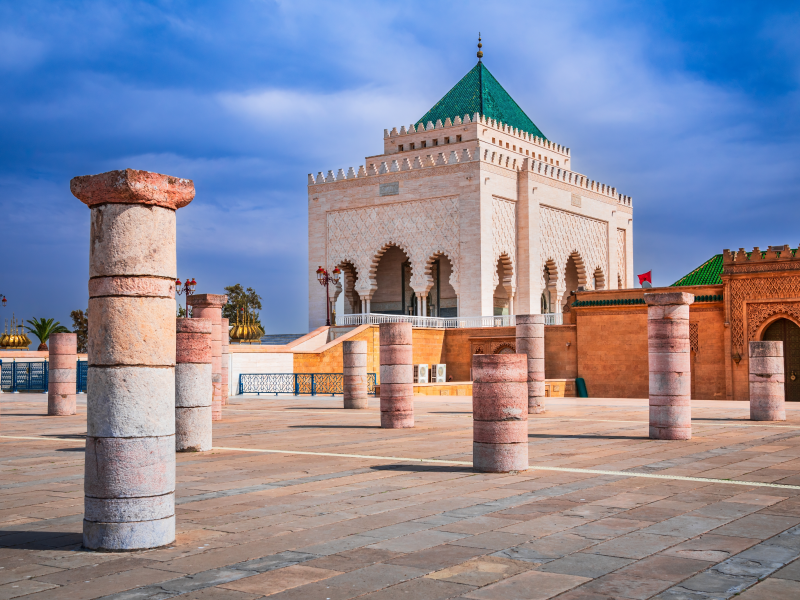 The Mausoleum of Mohammed V, Rabat