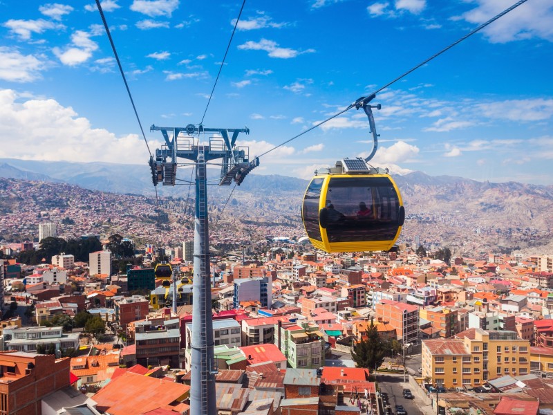 Seilbahn - LaPaz - Bolivien 