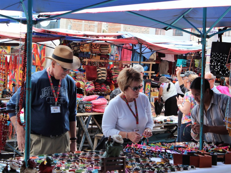 Der berühmte Indiomarkt