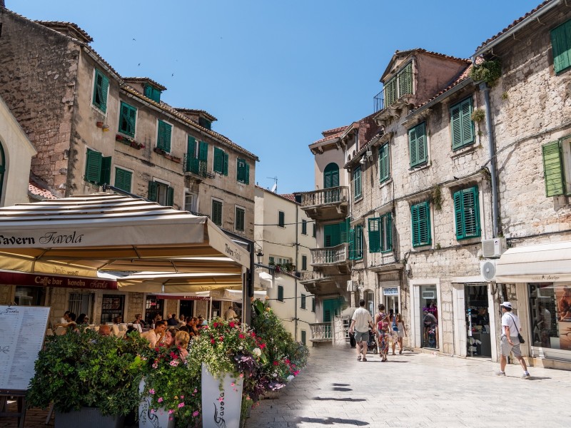Split town center