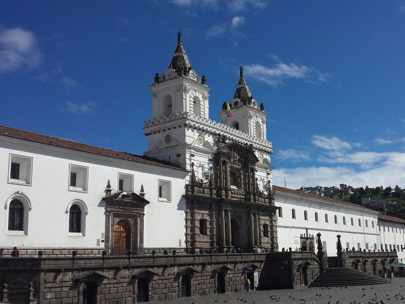 San Francisco Basilika in Quito