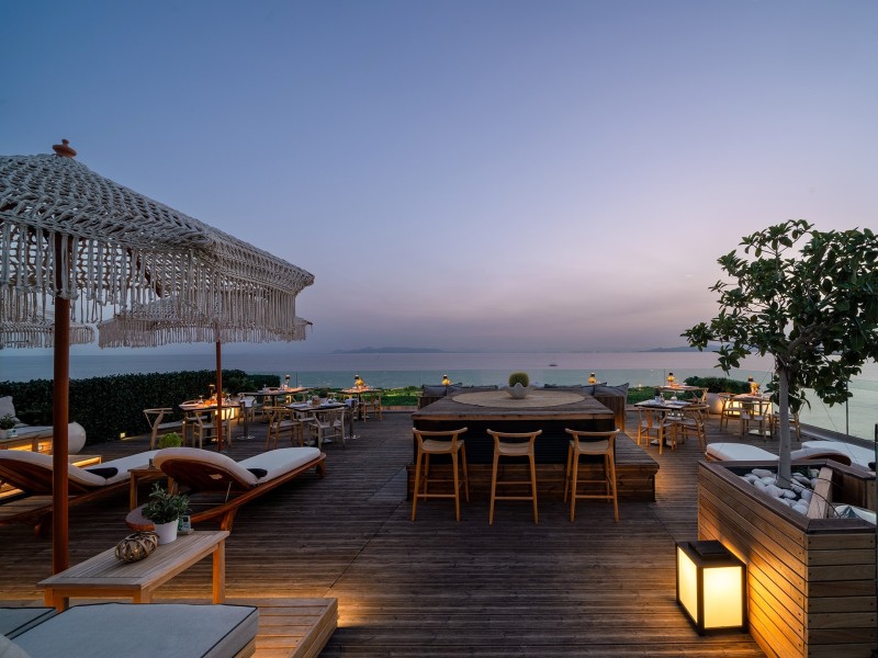 Coral Rooftop sundown