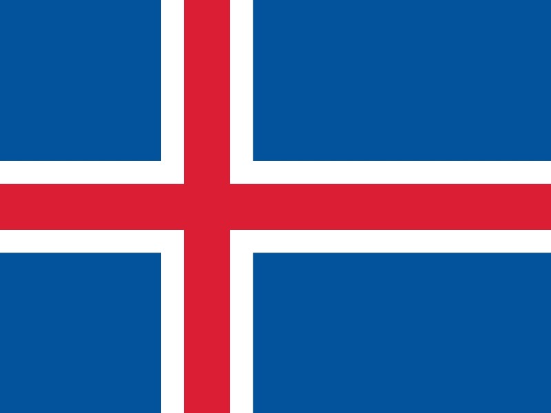 Iceland Flag