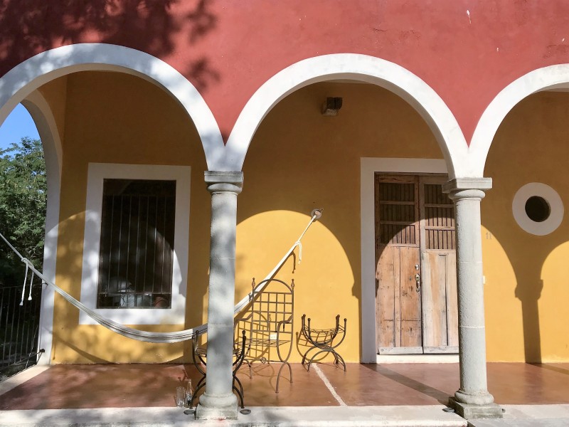 Hacienda Ticum - Terrasse