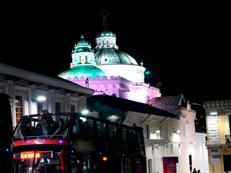Die Highlights von Quito bei Nacht