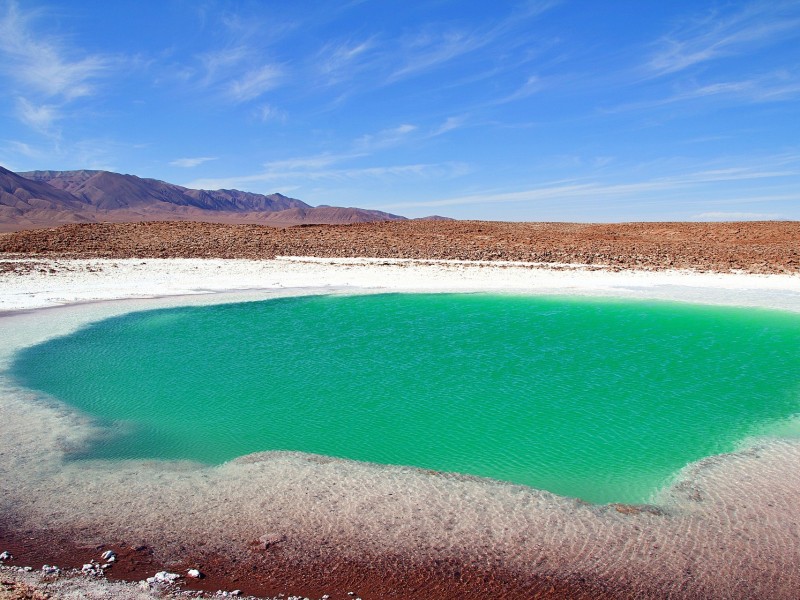 Salt lake Atacama