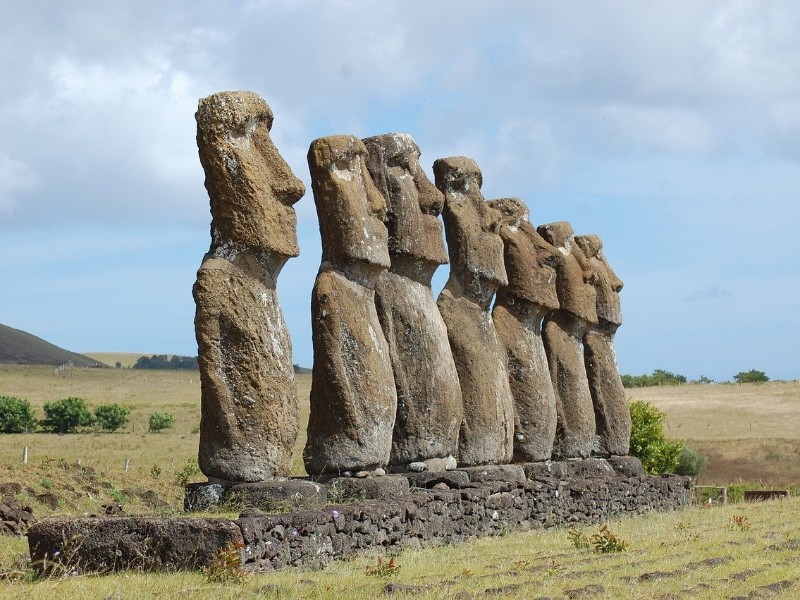 Moai Osterinseln Statuen