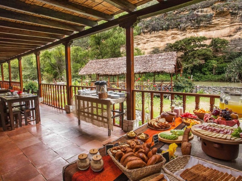 Hacienda Achamaqui Früstück