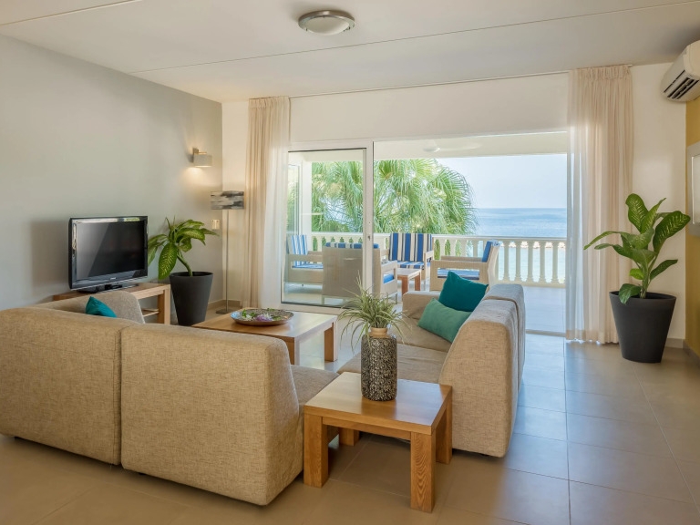 Living Room at Blue Bay