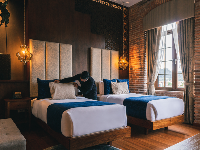 Luxus-Zweibettzimmer