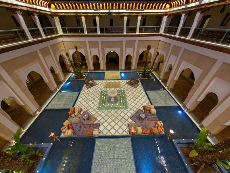 Jaal Riad Innenhof