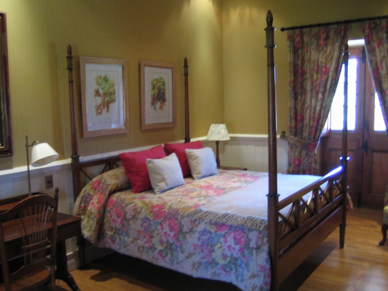 Double bed room at Matetic Vineyards
