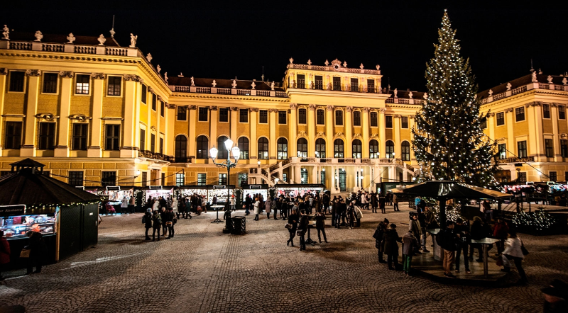 Schönbrunn Christmas Market Vienna
