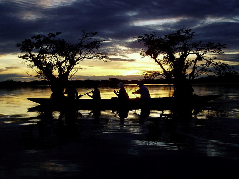 Cuyabeno at Sunset