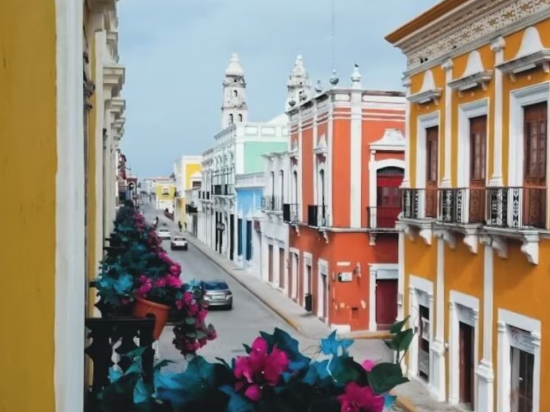 Plaza Colonial_Ansicht von Balkon