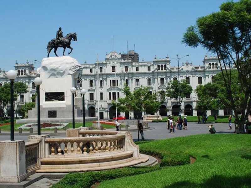 Plaza de Armas in Lima