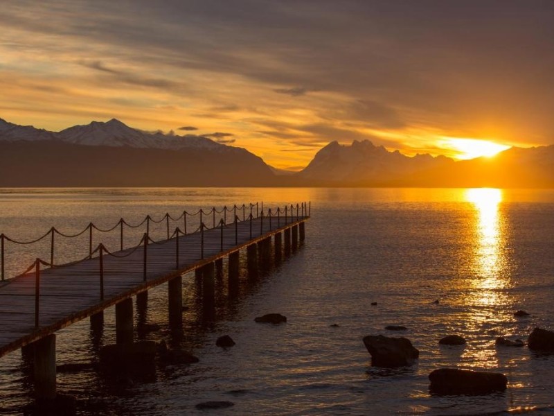Einzigartige Sonnenuntergänge