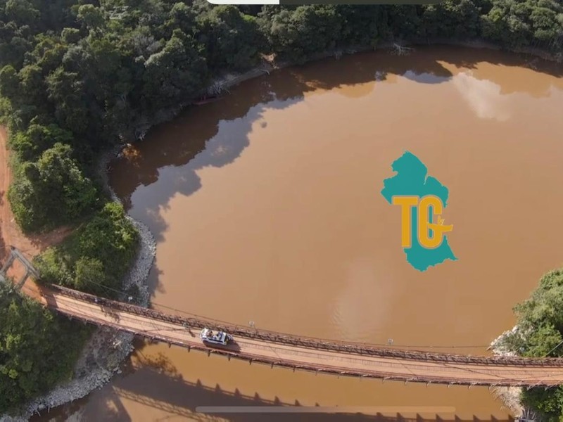 Aerial view of the Madi River 