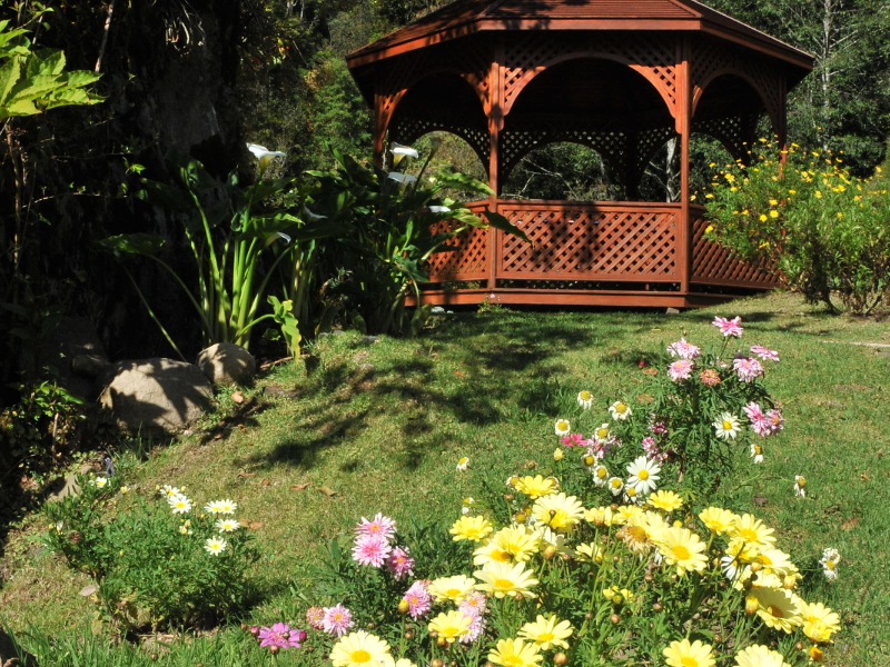Trogon Lodge - Garten