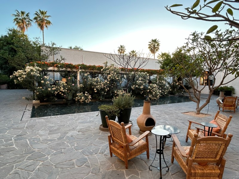 Baja Club - Innenhof