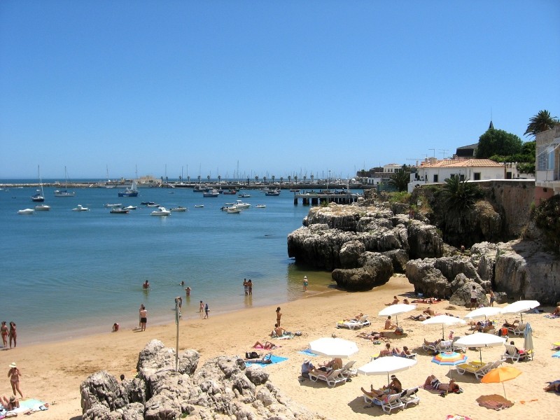 Beach in Cascais, Portugal