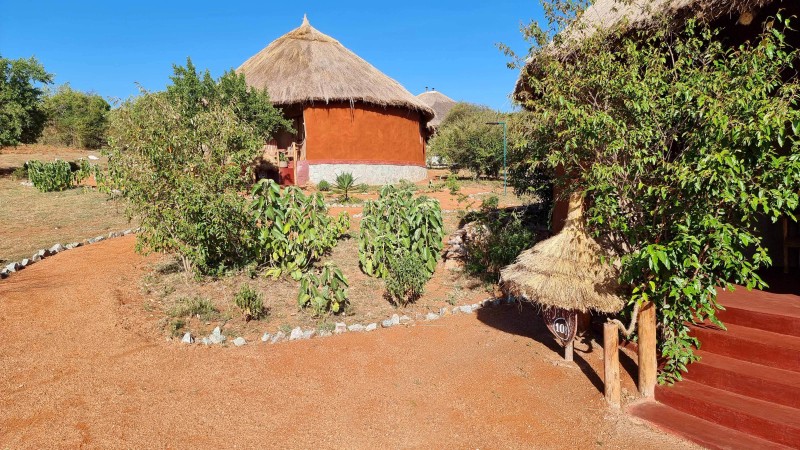 Garten der Maasai Boma