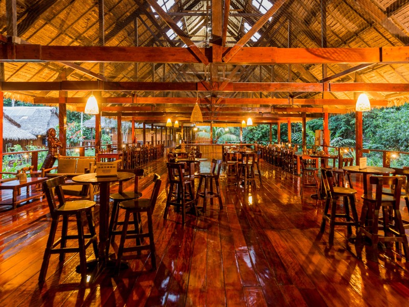Posada Amazonas - Restaurantbereich