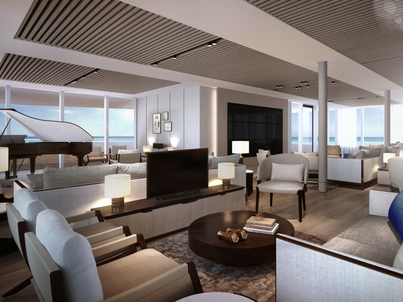 Explorer Lounge der Silver Origin