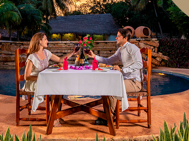 The Lodge at Uxmal - Abendessen